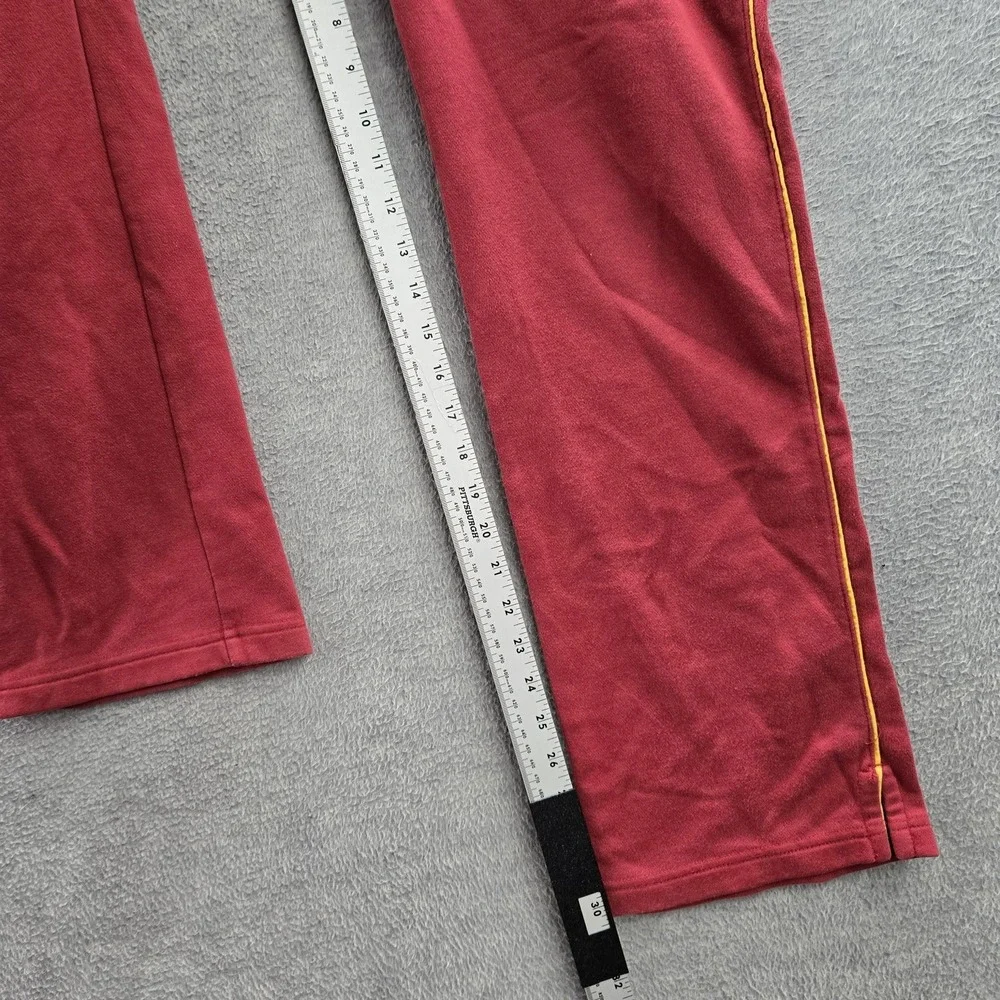 VINTAGE USC Trojans Women Activewear Pants M‎ Red Y2K Nike Swoosh Sweatpants